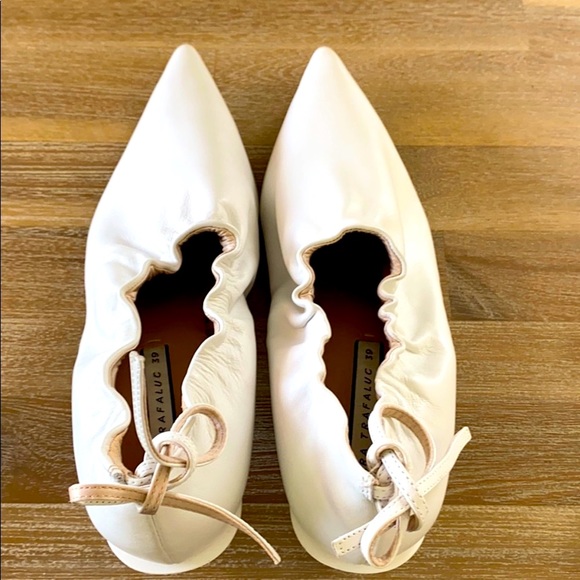 Zara while leather shoes - Picture 5 of 8